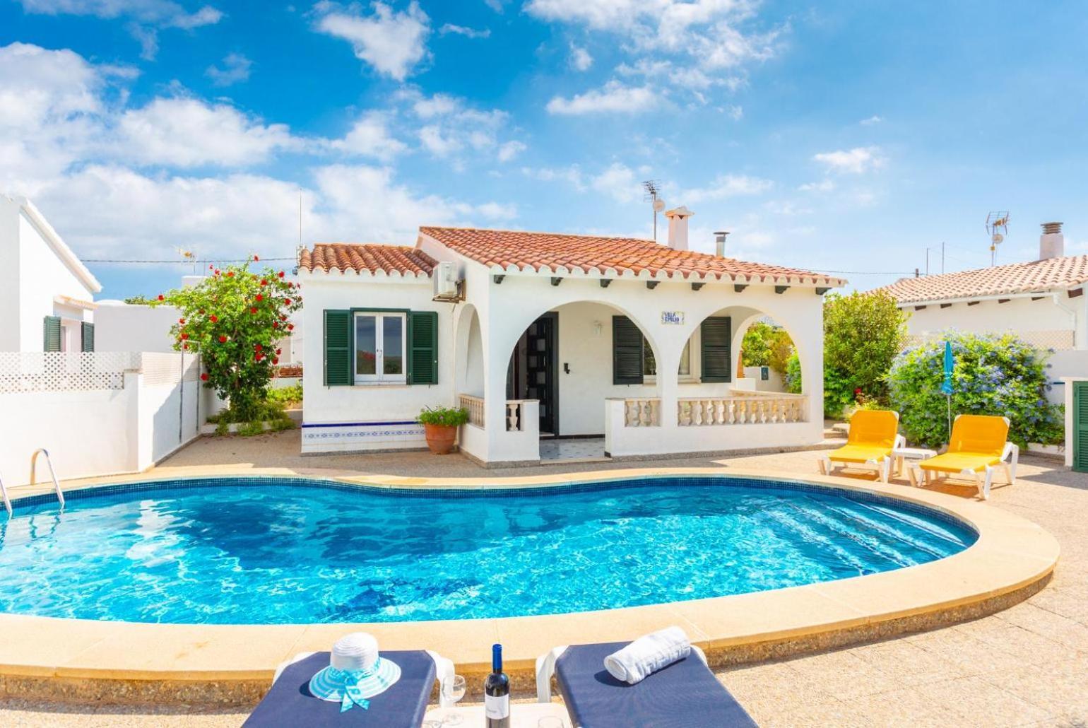 Villa Emilio Cala En Porter  Exterior photo